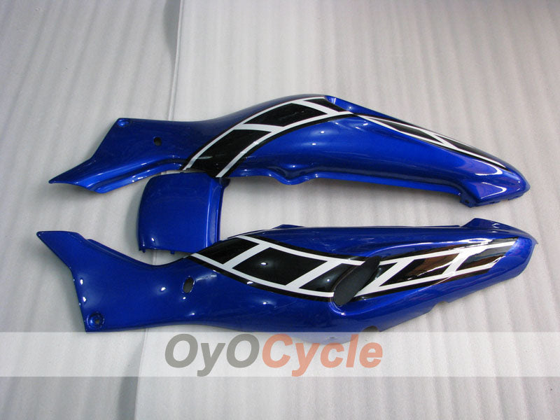 Kit de carénages pour YZF1000R 97-07 - Bleu, blanc, noir - Style d'origine #OYO87906451