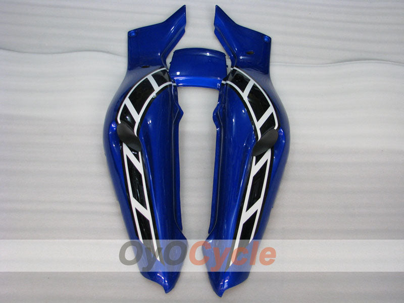 Kit de carénages pour YZF1000R 97-07 - Bleu, blanc, noir - Style d'origine #OYO87906451