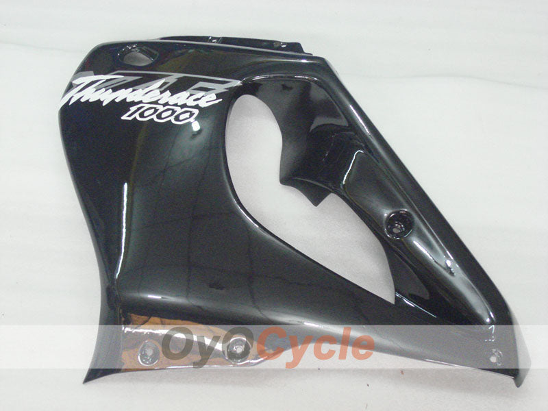 Kit de carénages pour YZF1000R 97-07 - Noir, gris - Style d'origine #OYO87906452
