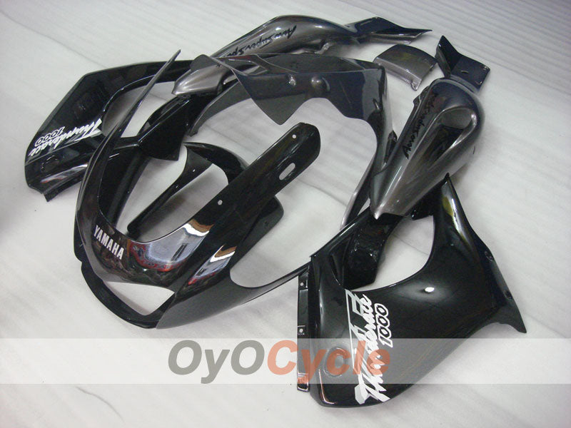 Kit de carénages pour YZF1000R 97-07 - Noir, gris - Style d'origine #OYO87906452 Image principale du produit