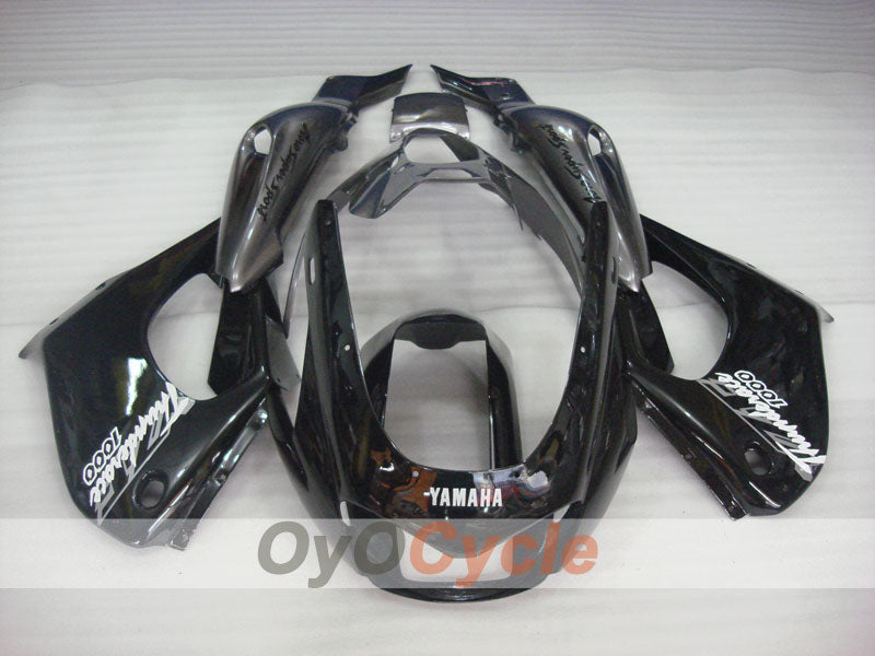 Kit de carénages pour YZF1000R 97-07 - Noir, gris - Style d'origine #OYO87906452
