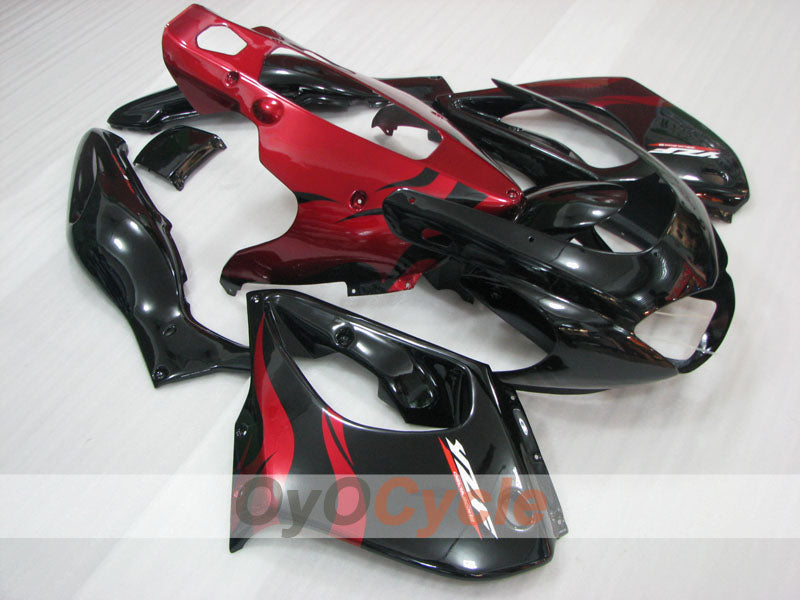 Kit de carénages pour YZF1000R 97-07 - Rouge, noir - Style d'origine #OYO87906453