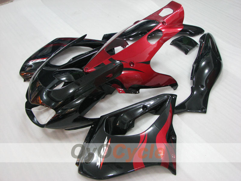 Kit de carénages pour YZF1000R 97-07 - Rouge, noir - Style d'origine #OYO87906453