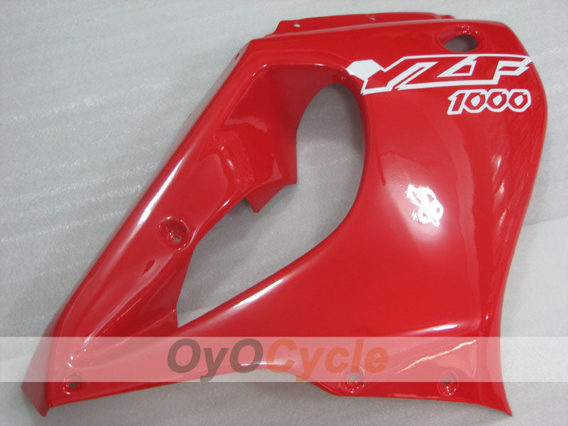 Kit de carénages pour YZF1000R 97-07 - Rouge, blanc, noir - Style d'origine #OYO87906454