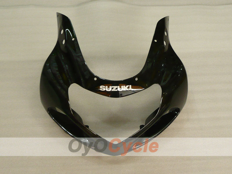 Kit de carénage à injection pour GSX R600 01-03 - Noir - Style usine #OYO87905086