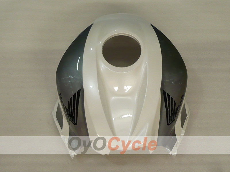 Kit de carénage à injection pour CBR600RR 07-08 - Blanc, Noir - Style d'origine #OYO87900389