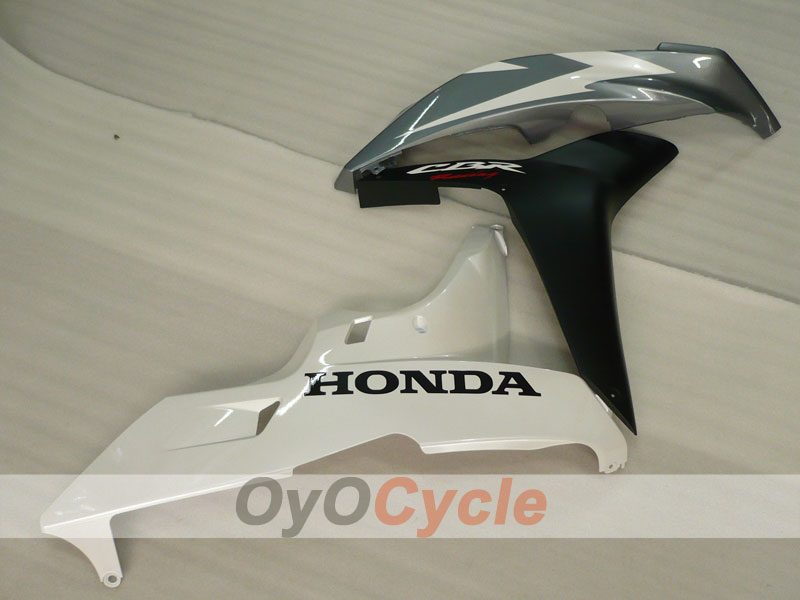 Kit de carénage à injection pour CBR600RR 07-08 - Blanc, Noir - Style d'origine #OYO87900389