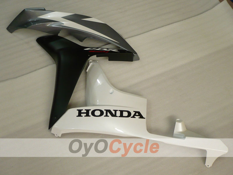 Kit de carénage à injection pour CBR600RR 07-08 - Blanc, Noir - Style d'origine #OYO87900389