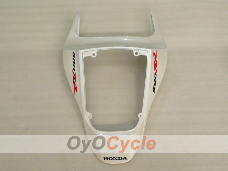 Kit de carénage à injection pour CBR600RR 07-08 - Blanc, Noir - Style d'origine #OYO87900389