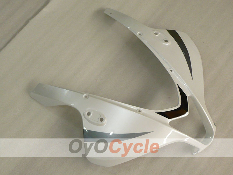 Kit de carénage à injection pour CBR600RR 07-08 - Blanc, Noir - Style d'origine #OYO87900389