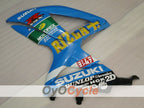 Kit de carénage à injection pour GSX R600 08-10 - Bleu, Noir - Rizla+ #OYO87901673