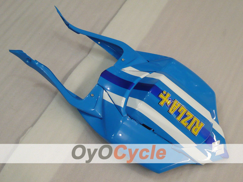 Kit de carénage à injection pour GSX R600 08-10 - Bleu, Noir - Rizla+ #OYO87901673