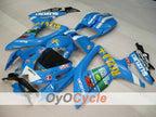 Kit de carénage à injection pour GSX R750 08-10 - Bleu, Noir - Rizla+ #OYO87901455