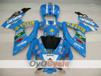 Kit de carénage à injection pour GSX R600 08-10 - Bleu, Noir - Rizla+ #OYO87901673