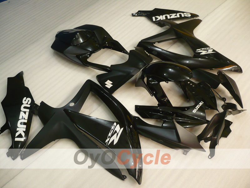 Kit de carénage injecté pour GSX R750 08-10 - Noir - Style d’origine #OYO87901400