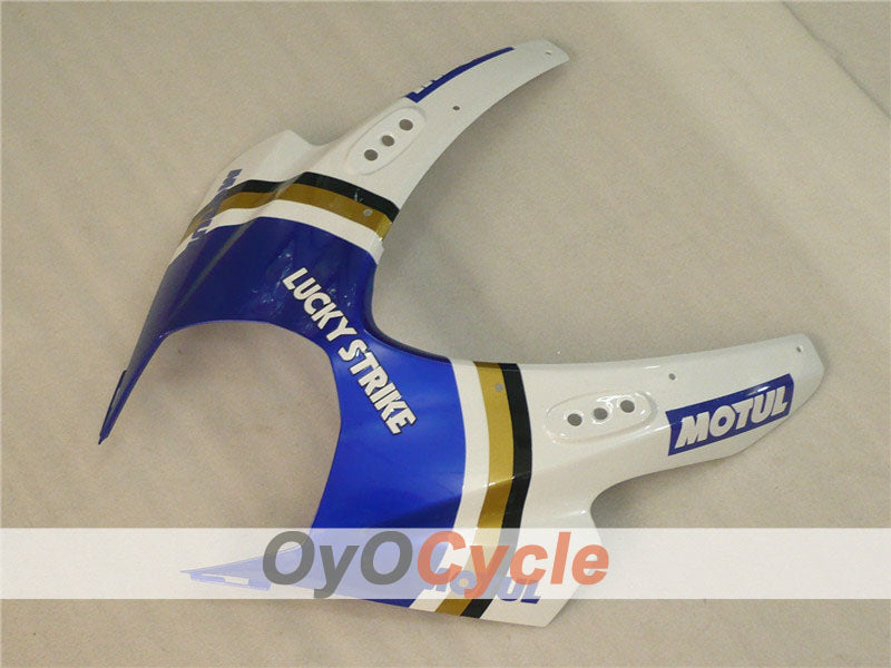 Kit de carénage à injection pour GSX R1000 07-08 - Bleu, Blanc - Lucky Strike, MOTUL #OYO87902104