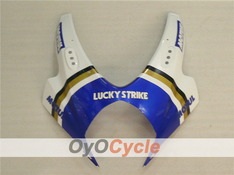 Kit de carénage à injection pour GSX R1000 07-08 - Bleu, Blanc - Lucky Strike, MOTUL #OYO87902104
