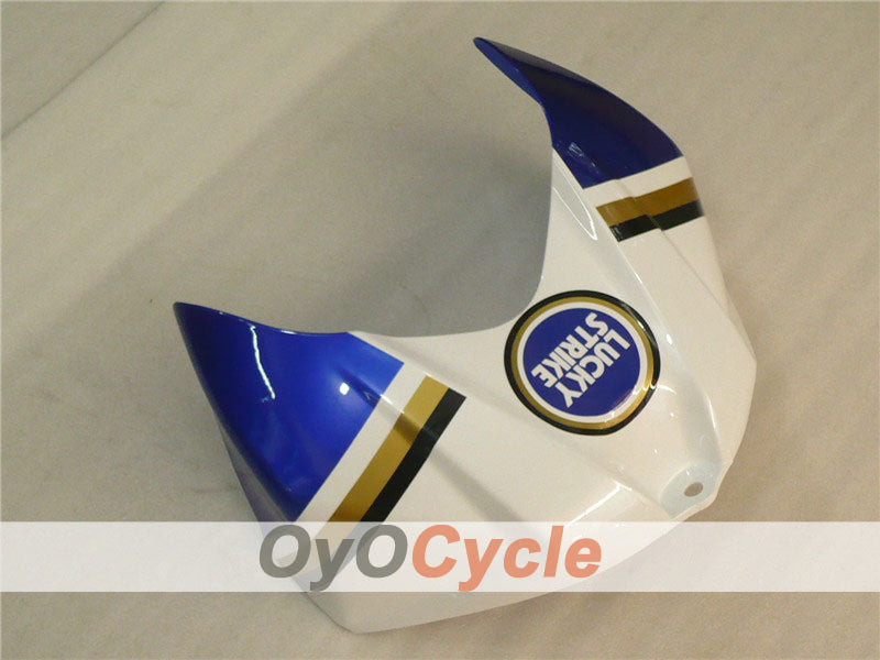 Kit de carénage à injection pour GSX R1000 07-08 - Bleu, Blanc - Lucky Strike, MOTUL #OYO87902104
