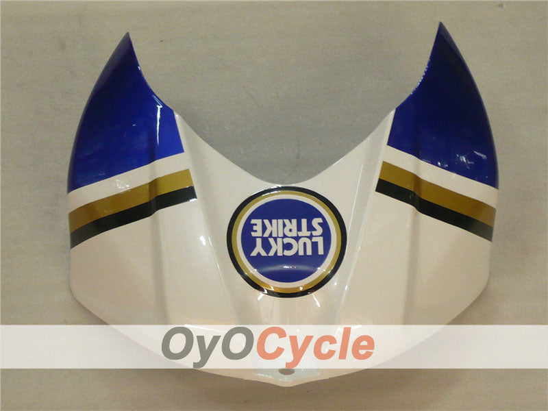 Kit de carénage à injection pour GSX R1000 07-08 - Bleu, Blanc - Lucky Strike, MOTUL #OYO87902104