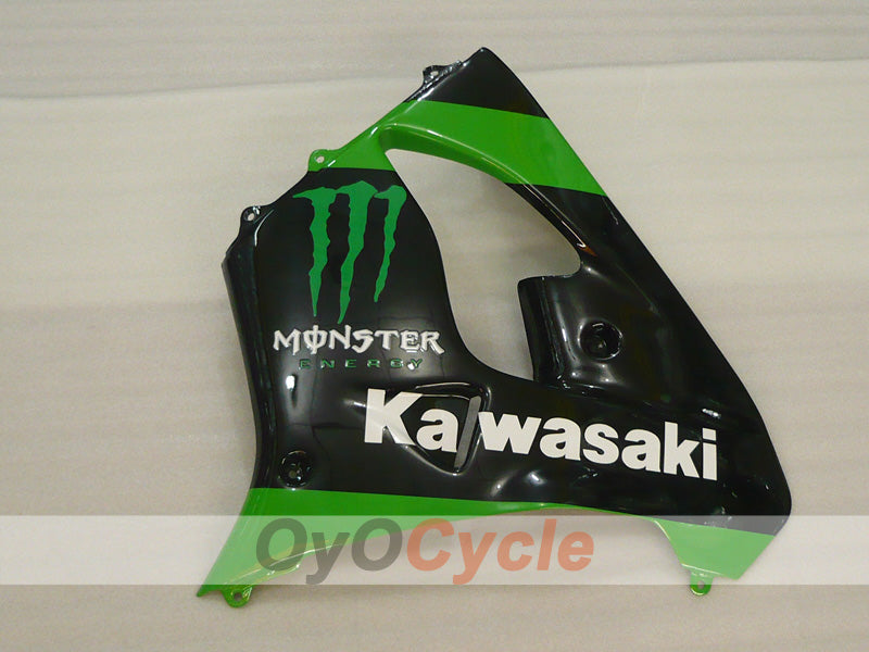 Kit de carénage pour NINJA ZX-9R 02-03 - Vert, Noir - Monster #OYO87903051