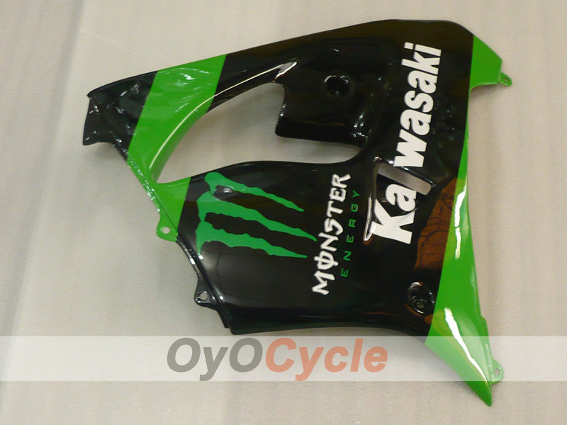 Kit de carénage pour NINJA ZX-9R 02-03 - Vert, Noir - Monster #OYO87903051