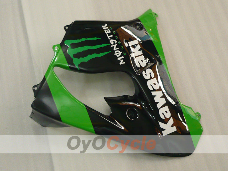Kit de carénage pour NINJA ZX-9R 02-03 - Vert, Noir - Monster #OYO87903051