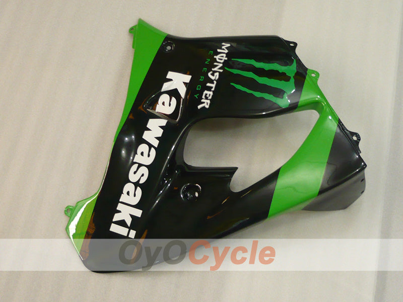 Kit de carénage pour NINJA ZX-9R 02-03 - Vert, Noir - Monster #OYO87903051