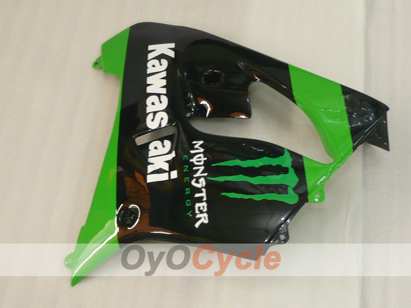 Kit de carénage pour NINJA ZX-9R 02-03 - Vert, Noir - Monster #OYO87903051