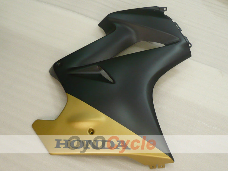 Kit de carénage à injection pour VFR800 02-13 - Noir, Or, Mat - Style d’origine #OYO87902826