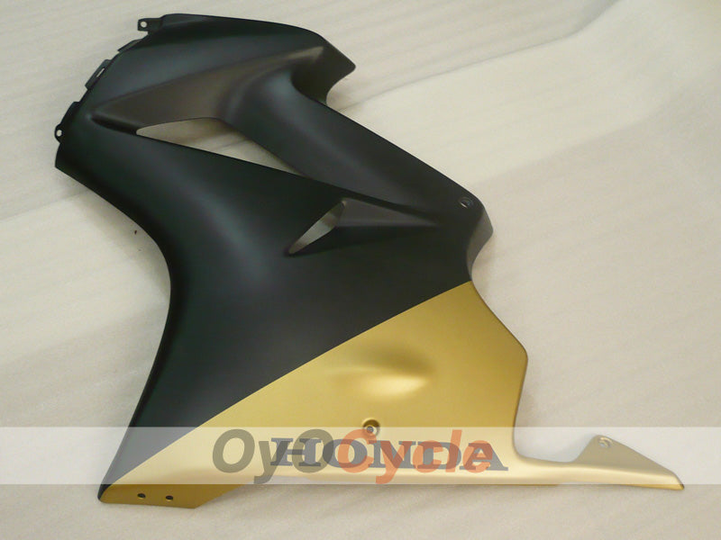 Kit de carénage à injection pour VFR800 02-13 - Noir, Or, Mat - Style d’origine #OYO87902826