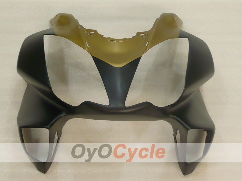 Kit de carénage à injection pour VFR800 02-13 - Noir, Or, Mat - Style d’origine #OYO87902826