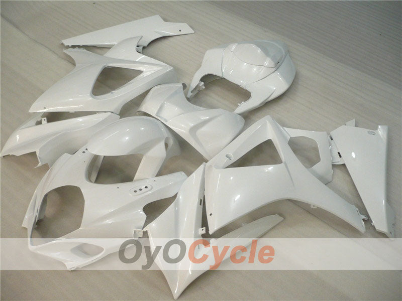 Kit de carénage à injection pour GSX R1000 07-08 - Blanc - Style usine #OYO87902089
