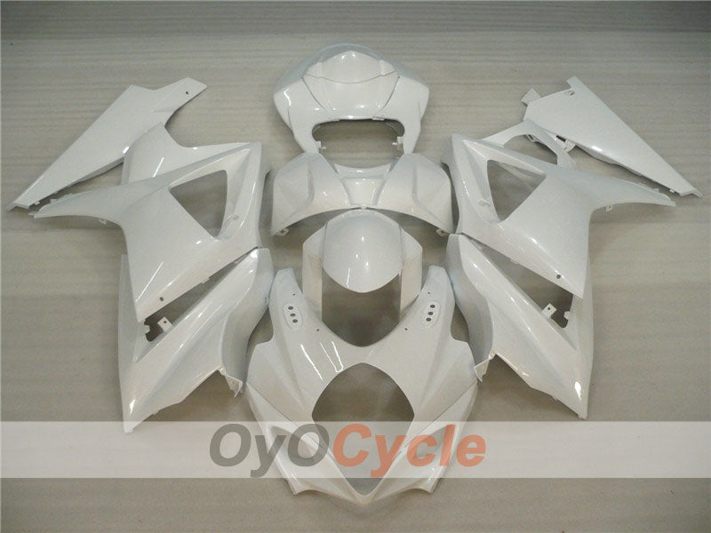 Kit de carénage à injection pour GSX R1000 07-08 - Blanc - Style usine #OYO87902089 Image secondaire du produit
