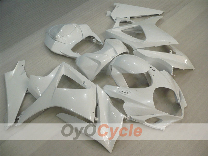 Kit de carénage à injection pour GSX R1000 07-08 - Blanc - Style usine #OYO87902089 Image principale du produit