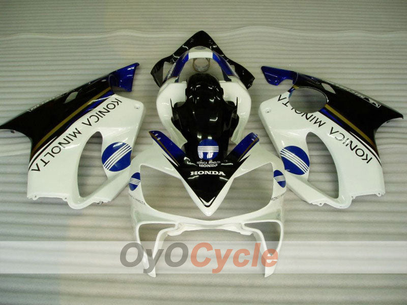 Kit de carénage à injection pour CBR600F4i 01-03 - Blanc, Noir - Konica Minolta, MICHELIN #OYO87900160 Image secondaire du produit