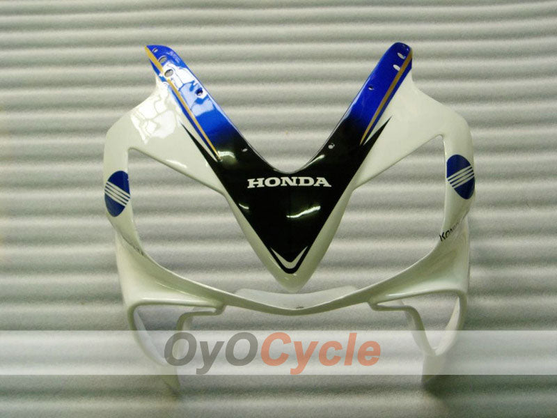 Kit de carénage à injection pour CBR600F4i 01-03 - Blanc, Noir - Konica Minolta, MICHELIN #OYO87900160