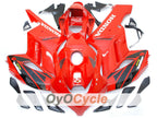 Kit de carénage injecté pour CBR1000RR 04-05 - Rouge, noir - Style usine #OYO87900514