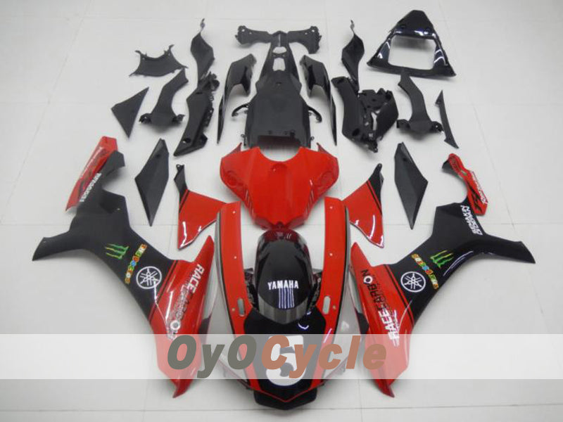 Kit de carénage injecté pour YZF-R1 15-19 - Rouge, Noir - Autres #OYO87914643
