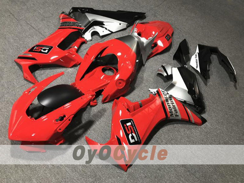 Kit de carénage à injection pour CBR1000RR 17-19 - Rouge, Argent - Style d'origine #OYO87914597