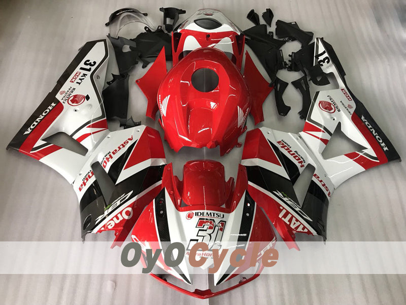 Kit de carénage à injection pour CBR600RR 13-20 - Rouge, blanc, noir - Style d'origine #OYO87914574 Image principale du produit