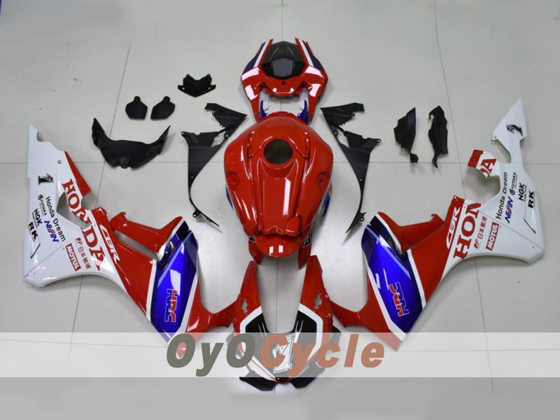 Kit de carénage à injection pour CBR1000RR 17-19 - Rouge, Bleu, Blanc - Style d'origine #OYO87914595