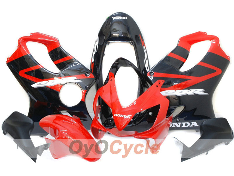 Kit de carénage à injection pour CBR600F4i 04-07 - Rouge, Noir - Style usine #OYO87900207 Image principale du produit