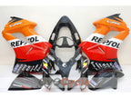 Kit de carénage à injection pour VFR800 02-13 - Rouge, Orange - Repsol #OYO87902833
