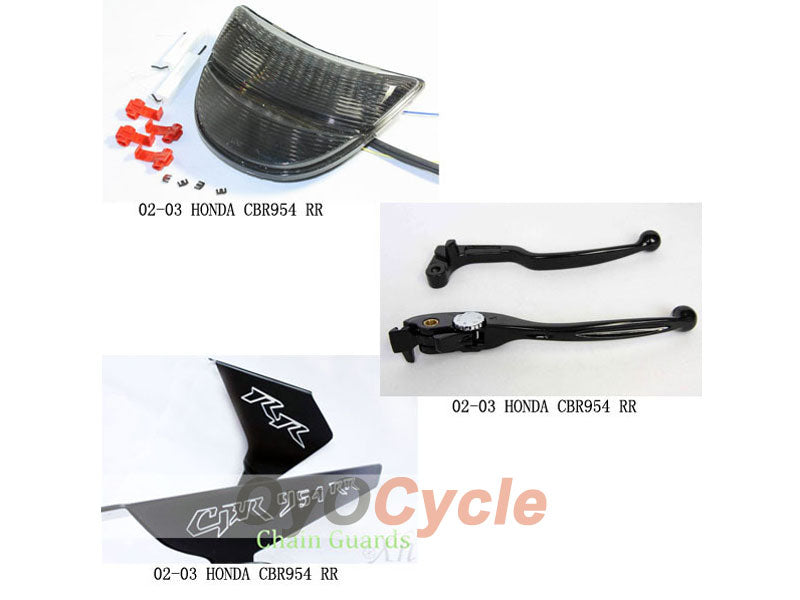 Feux arrière pour Honda 2002-2003 CBR900RR 954 #OYO87903783 Image secondaire du produit