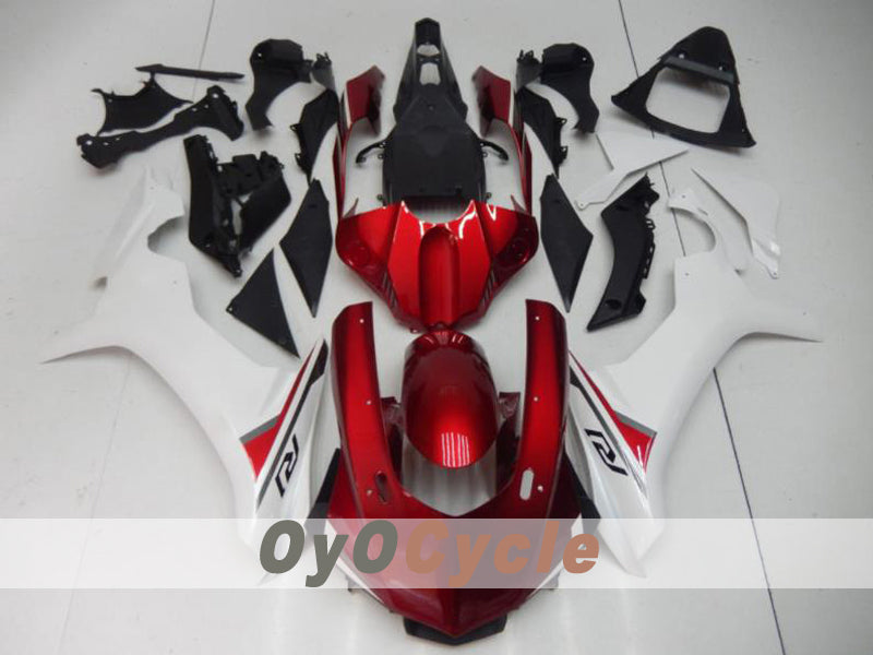 Kit de carénage injecté pour YZF-R1 15-19 - Rouge, Blanc - Autres #OYO87914634