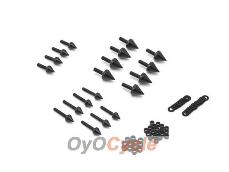 Boulons de visière pour Honda  CBR1000RR 04-07 - Noir #OYO87903355 Image principale du produit