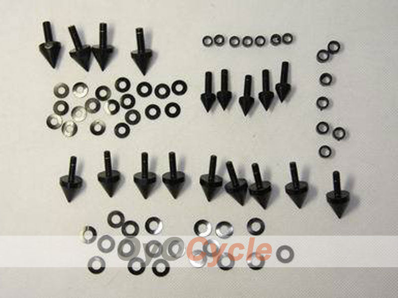Boulons de visière pour Kawasaki Ninja ZX10R 04-05 - Noir #OYO87903356