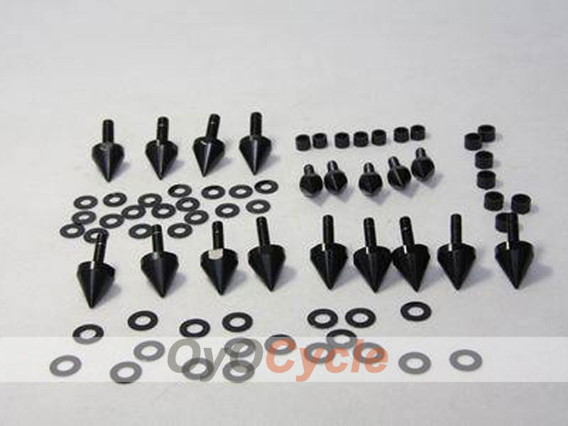 Boulons de visière pour Kawasaki Ninja ZX10R 04-05 - Noir #OYO87903356