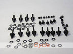 Boulons de visière pour Kawasaki Ninja ZX10R 04-05 - Noir #OYO87903356