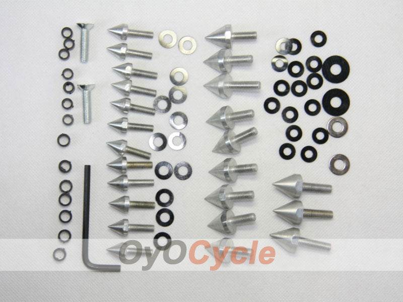 Boulons de visière pour Suzuki GSX R1000 03-04 - Argent #OYO87903362